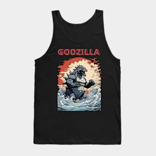 Godzilla Battle Minus one Tank Top